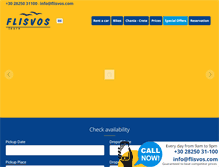 Tablet Screenshot of flisvos.com